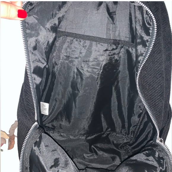 Victoria's Secret PINK Corduroy Backpack, Black EUC - Picture 10 of 16